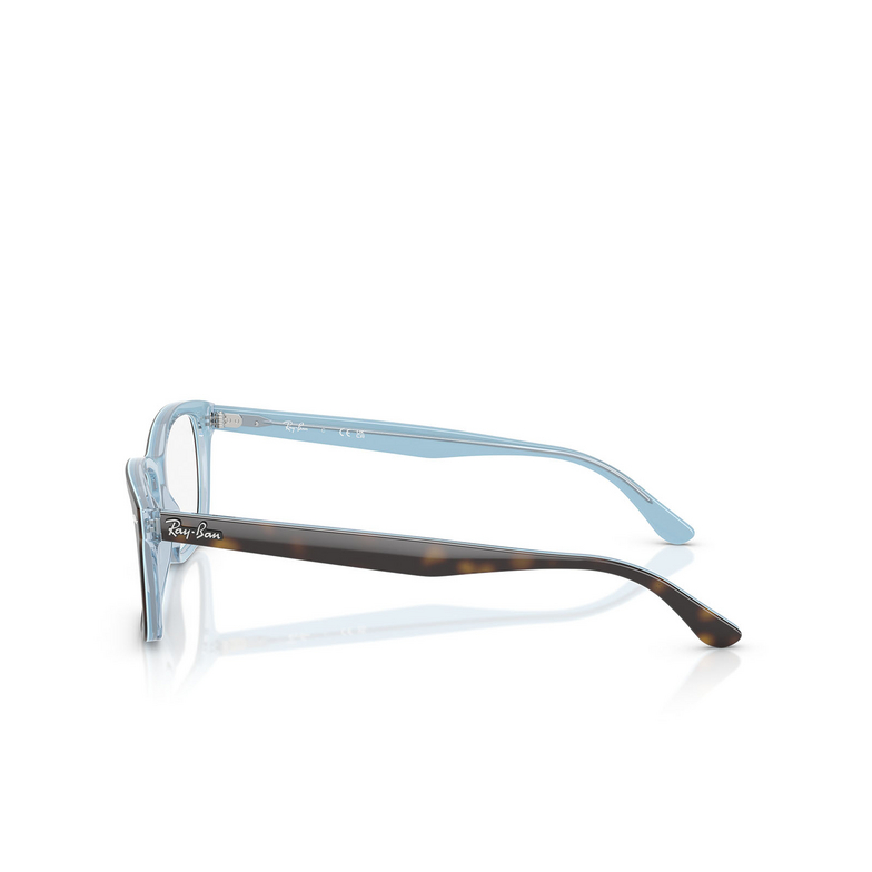 Occhiali da vista Ray-Ban RX5428 5883 havana on light blue - 3/4