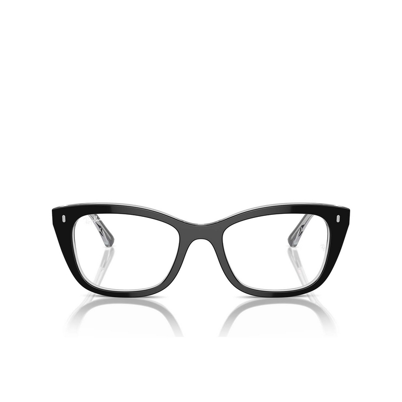 Ray-Ban RX5433 Eyeglasses 2034 black on transparent - 1/4