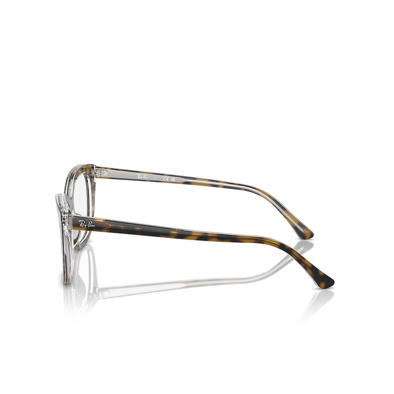 Ray-Ban RX5433 Eyeglasses 5082 havana on transparent - 3/4