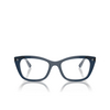 Gafas graduadas Ray-Ban RX5433 8324 blue on transparent blue - Miniatura del producto 1/4