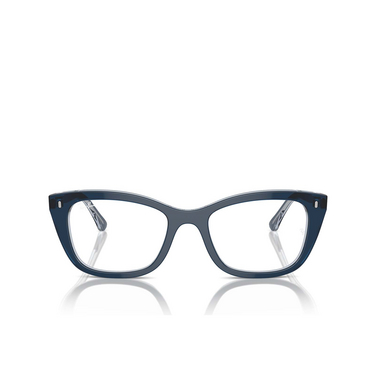 Ray-Ban RX5433 Eyeglasses 8324 blue on transparent blue - front view