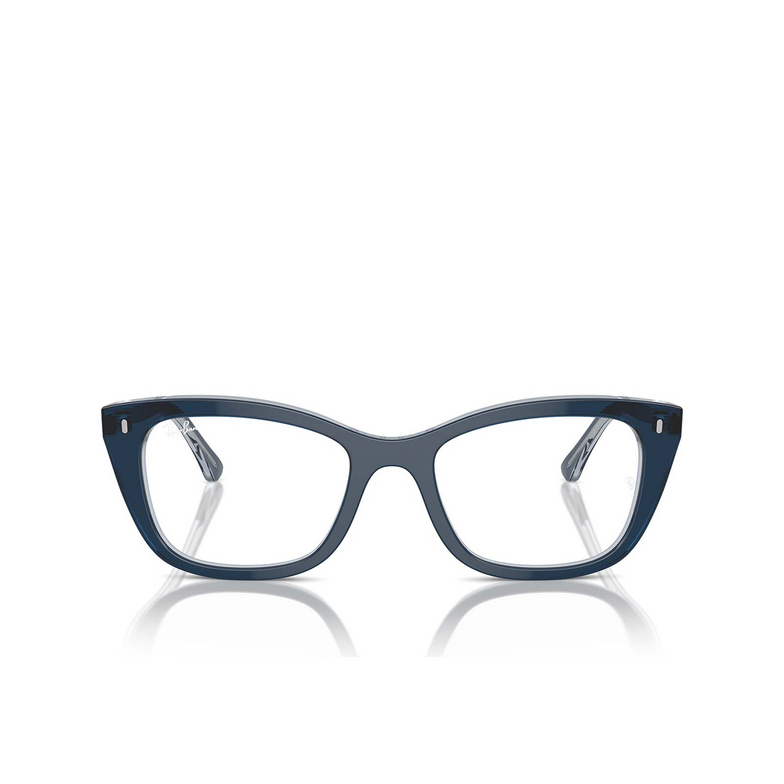 Gafas graduadas Ray-Ban RX5433 8324 blue on transparent blue - 1/4