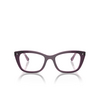 Gafas graduadas Ray-Ban RX5433 8364 violet on transparent pink - Miniatura del producto 1/4