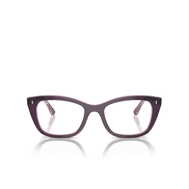 Occhiali da vista Ray-Ban RX5433 8364 violet on transparent pink - frontale