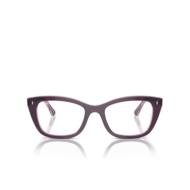 Gafas graduadas Ray-Ban RX5433 8364 violet on transparent pink - 1/4