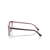 Ray-Ban RX5433 Eyeglasses 8364 violet on transparent pink - product thumbnail 3/4