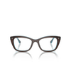 Occhiali da vista Ray-Ban RX5433 8366 brown on transparent blue - anteprima prodotto 1/4