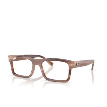 Occhiali da vista Ray-Ban RX5435 8403 havana brown - tre quarti