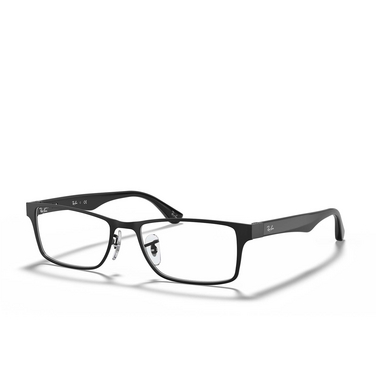 Ray-Ban RX6238 Eyeglasses 2509 black - three-quarters view