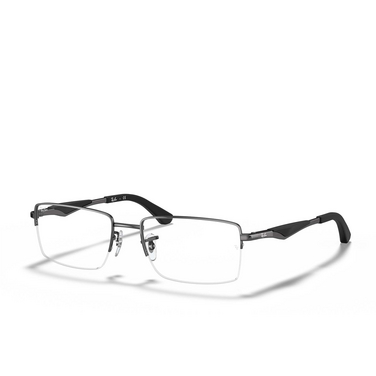 Ray-Ban RX6285 Eyeglasses 2502 gunmetal - three-quarters view