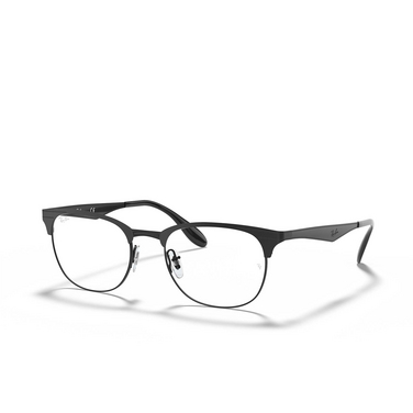 Ray-Ban RX6346 Eyeglasses 2904 black - three-quarters view