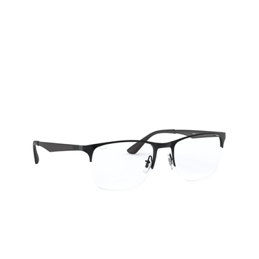 Ray-Ban RX6362 Eyeglasses 2509 black - three-quarters view