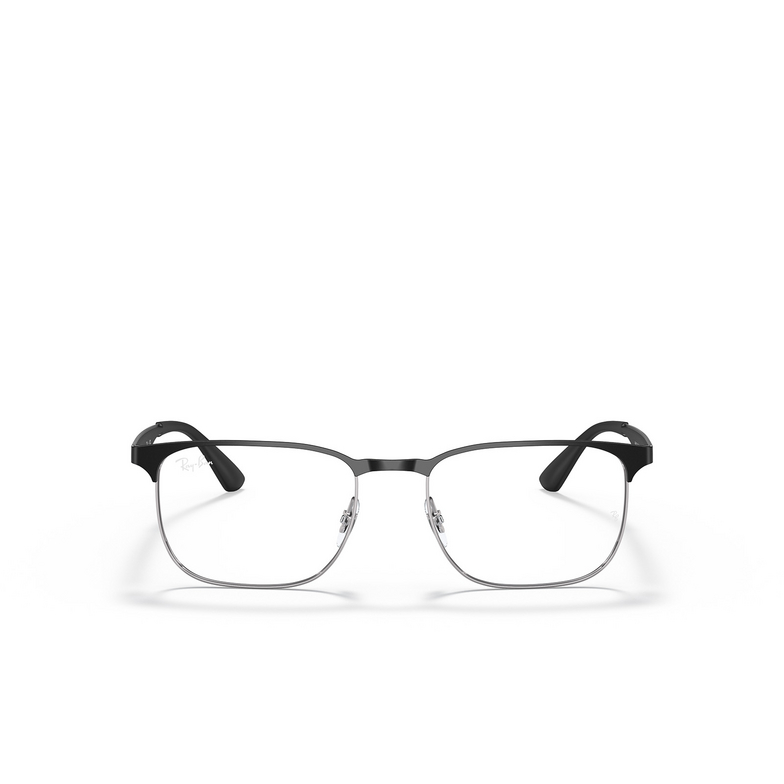 Lunettes de vue Ray-Ban RX6363 2861 black on silver - 1/4