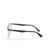 Lunettes de vue Ray-Ban RX6363 2861 black on silver - Vignette du produit 3/4