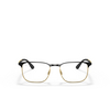 Gafas graduadas Ray-Ban RX6363 2890 black on gold - Miniatura del producto 1/4