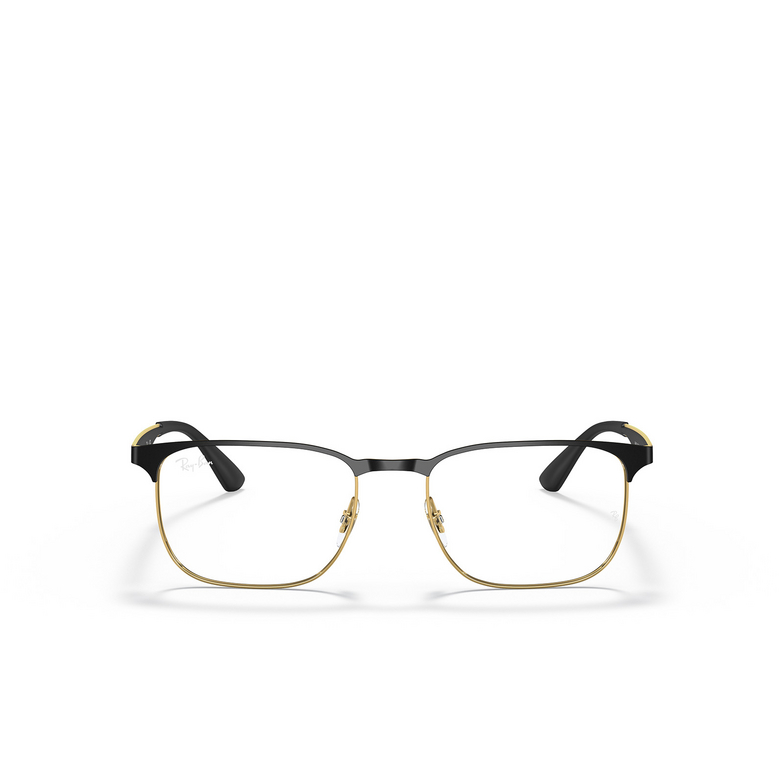 Lunettes de vue Ray-Ban RX6363 2890 black on gold - 1/4