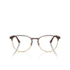 Gafas graduadas Ray-Ban RX6375 2917 havana on gold - Miniatura del producto 1/4