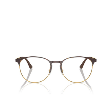 Ray-Ban RX6375 Eyeglasses 2917 havana on gold - front view