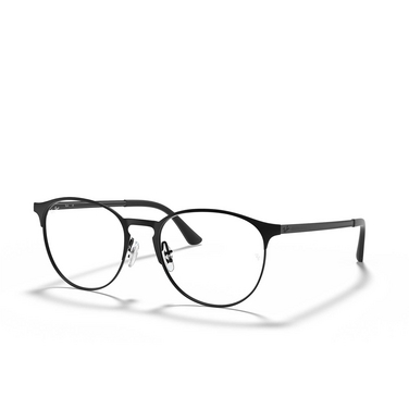 Ray-Ban RX6375F Eyeglasses 2944 black - three-quarters view
