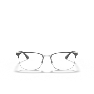 Ray-Ban RX6421 Eyeglasses 3004 grey on silver - front view