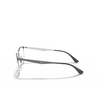 Ray-Ban RX6421 Eyeglasses 3004 grey on silver - product thumbnail 3/4