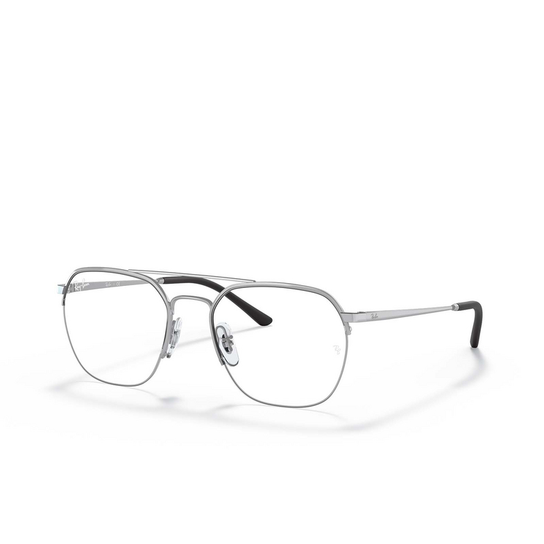 Gafas graduadas Ray-Ban RX6444 2501 silver - 2/4