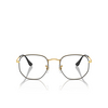Ray-Ban RX6448 Eyeglasses 3175 black on gold - product thumbnail 1/4