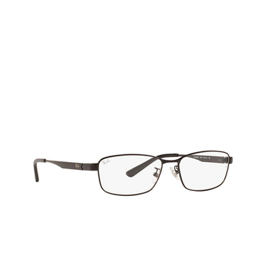 Ray-Ban RX6452D Eyeglasses 2503 black - three-quarters view