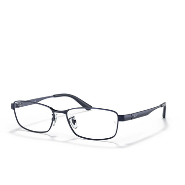 Lunettes de vue Ray-Ban RX6452D 3076 blue - Vue trois quarts