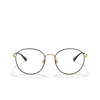 Lunettes de vue Ray-Ban RX6475D 2991 black on gold - Vignette du produit 1/4