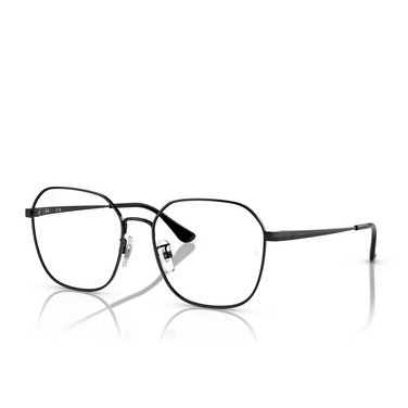 Ray-Ban RX6490D Eyeglasses 2509 black - three-quarters view