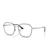 Gafas graduadas Ray-Ban RX6490D 2983 black on silver - Miniatura del producto 2/4