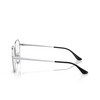 Occhiali da vista Ray-Ban RX6490D 2983 black on silver - anteprima prodotto 3/4