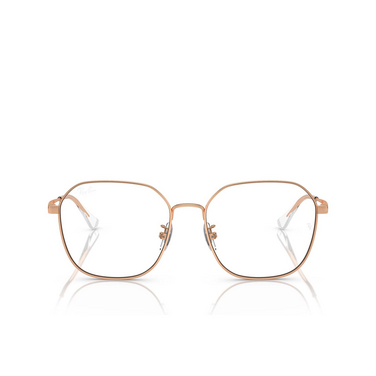 Ray-Ban RX6490D Eyeglasses 3094 rose gold - front view