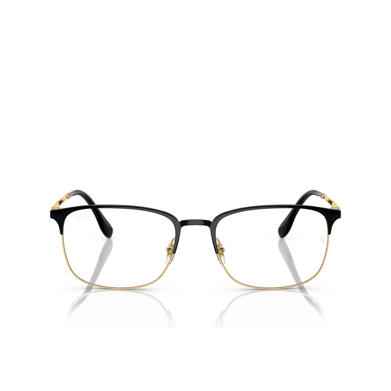 Ray-Ban RX6494 Korrektionsbrillen 2991 black on gold - 1/4