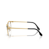 Lunettes de vue Ray-Ban RX6494 2991 black on gold - Vignette du produit 3/4