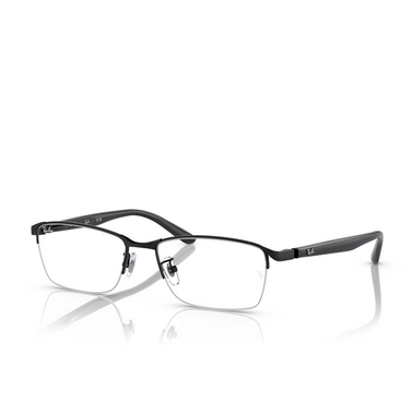 Ray-Ban RX6501D Eyeglasses 2503 black - three-quarters view
