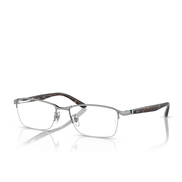 Ray-Ban RX6501D Eyeglasses 2595 silver - three-quarters view