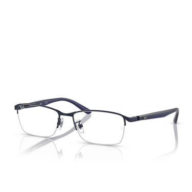 Ray-Ban RX6501D Eyeglasses 3076 blue - three-quarters view