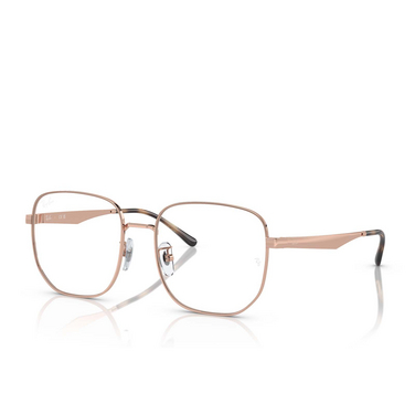 Gafas graduadas Ray-Ban RX6503D 2943 copper - Vista tres cuartos