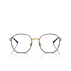 Lunettes de vue Ray-Ban RX6515D 2991 black on gold - Vignette du produit 1/4