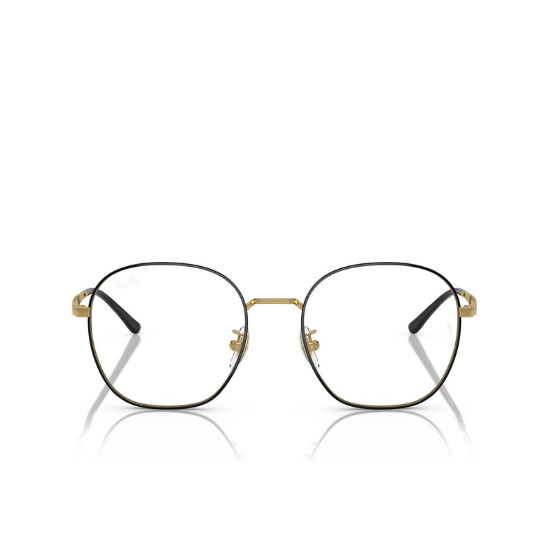 Ray-Ban RX6515D Eyeglasses 2991 black on gold - 1/4