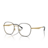 Lunettes de vue Ray-Ban RX6515D 2991 black on gold - Vignette du produit 2/4