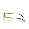 Lunettes de vue Ray-Ban RX6515D 2991 black on gold - Vignette du produit 3/4