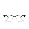 Gafas graduadas Ray-Ban RX6518 2890 black on gold - Miniatura del producto 1/4