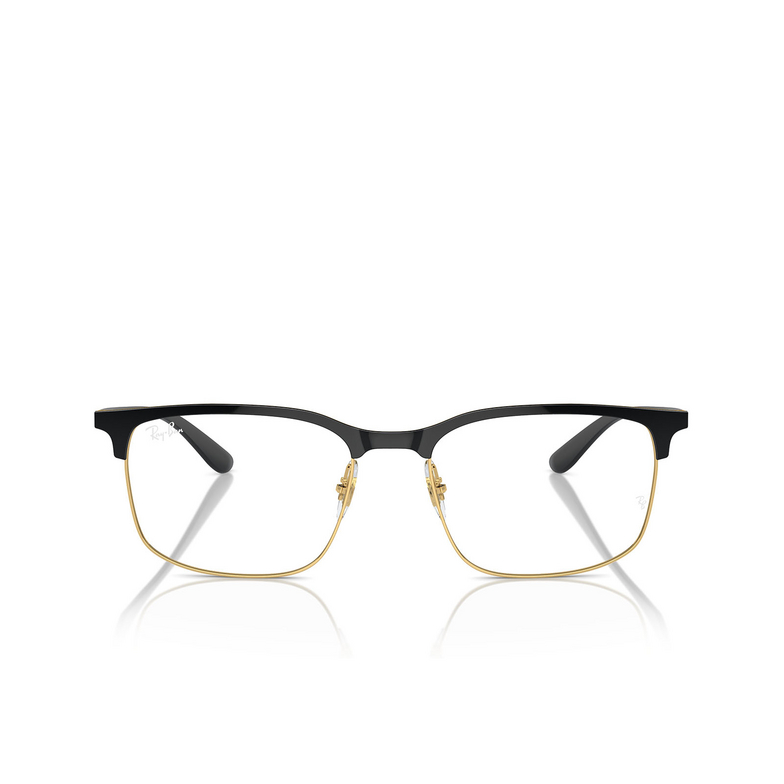 Ray-Ban RX6518 Korrektionsbrillen 2890 black on gold - 1/4