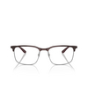 Gafas graduadas Ray-Ban RX6518 3162 brown on gunmetal - Miniatura del producto 1/4