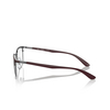 Gafas graduadas Ray-Ban RX6518 3162 brown on gunmetal - Miniatura del producto 3/4