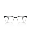 Ray-Ban RX6518 Korrektionsbrillen 3163 black on silver - Produkt-Miniaturansicht 1/4