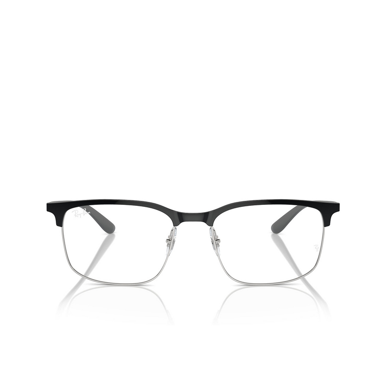 Ray-Ban RX6518 Korrektionsbrillen 3163 black on silver - 1/4